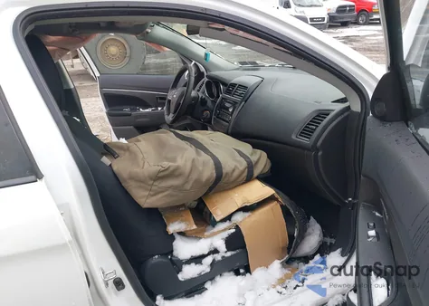 2014 Mitsubishi Outlander Sport Es from USA, damaged, VIN 4A4AP3AU4EE011895